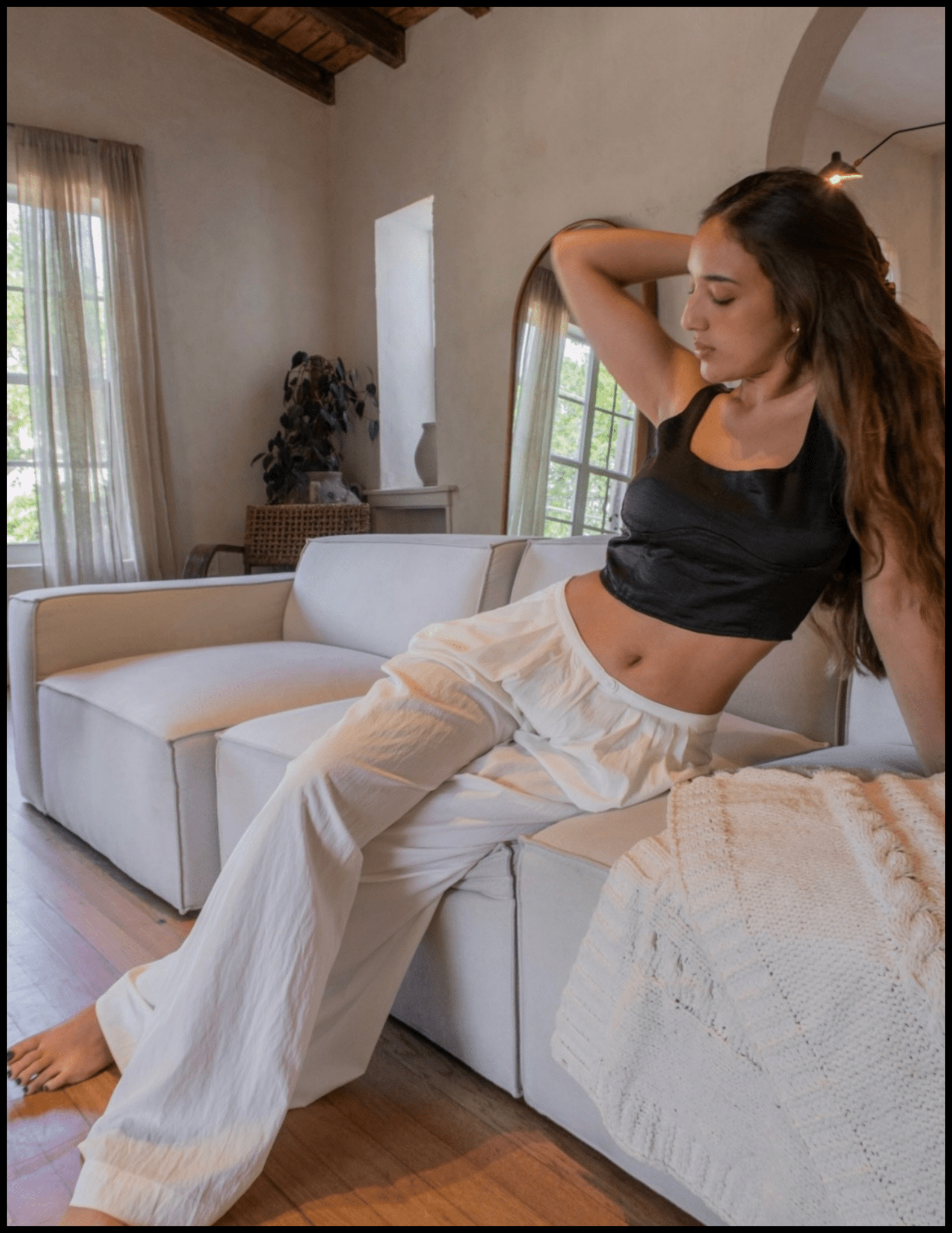 Loren Wide Leg Trousers – Cote Azura Loren Wide Leg Trousers – Cote Azura
