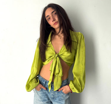 Alexa Satin Top