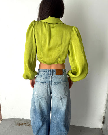 Alexa Satin Top - Cote Azura