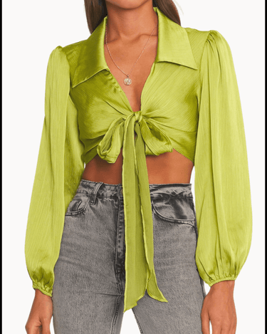 Alexa Satin Top – chic women's resortwear by Cote Azura