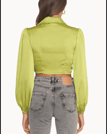 Alexa Satin Top – chic women's resortwear by Cote Azura