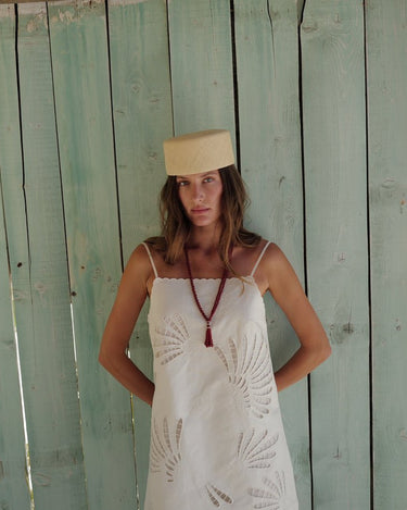 Alice Embroidered Mini Dress – chic women's resortwear by Cote Azura