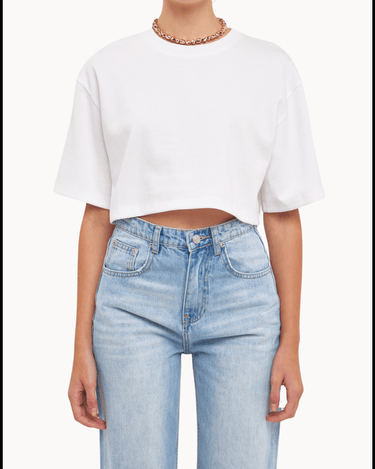 Hunter Cropped Tee – chic women's resortwear by Cote Azura