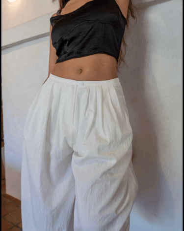 Loren Wide Leg Trousers – chic women's resortwear by Cote Azura