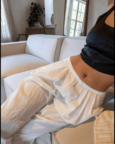 Loren Wide Leg Trousers – chic women's resortwear by Cote Azura