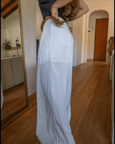 Loren Wide Leg Trousers – chic women's resortwear by Cote Azura