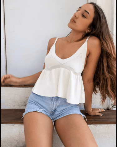 Luna Top – chic women's resortwear by Cote Azura