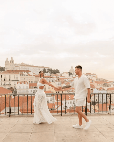 Princesa White Lace Dress – chic women's resortwear by Cote Azura